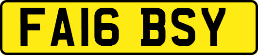 FA16BSY