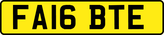 FA16BTE