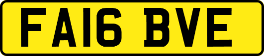 FA16BVE