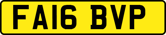 FA16BVP