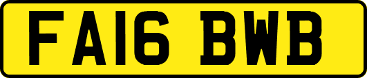 FA16BWB