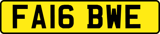FA16BWE