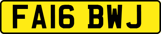 FA16BWJ