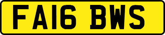 FA16BWS