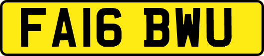 FA16BWU