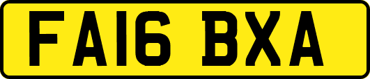 FA16BXA