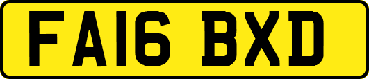 FA16BXD