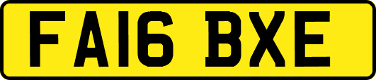 FA16BXE