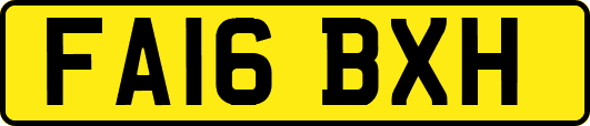FA16BXH