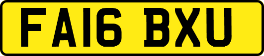 FA16BXU