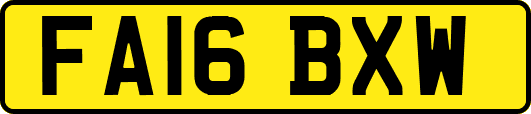 FA16BXW
