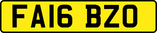FA16BZO