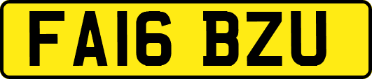 FA16BZU