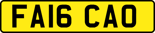 FA16CAO