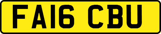 FA16CBU