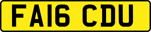 FA16CDU