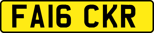 FA16CKR