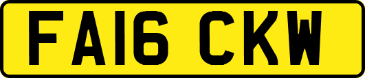 FA16CKW