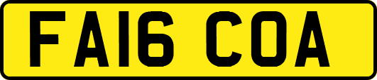 FA16COA