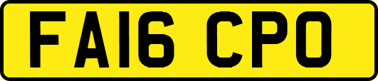 FA16CPO