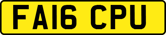 FA16CPU
