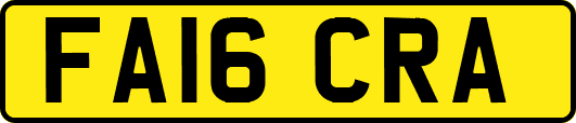 FA16CRA