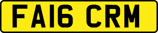 FA16CRM