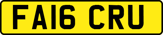 FA16CRU