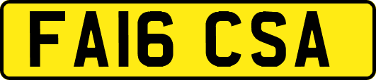 FA16CSA
