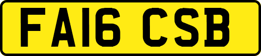 FA16CSB