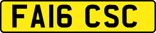 FA16CSC