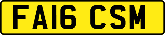 FA16CSM