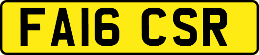FA16CSR