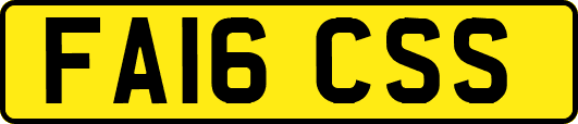 FA16CSS