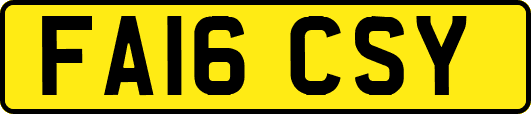 FA16CSY