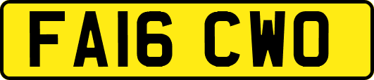 FA16CWO