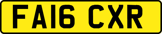 FA16CXR