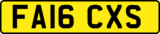 FA16CXS