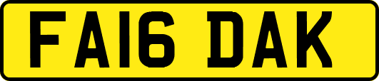 FA16DAK