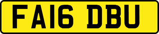 FA16DBU