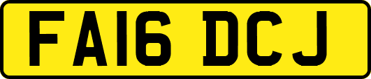 FA16DCJ