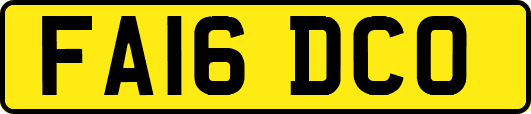 FA16DCO
