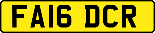 FA16DCR