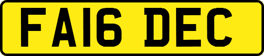 FA16DEC
