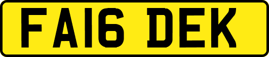 FA16DEK