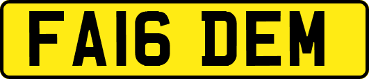 FA16DEM