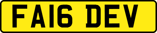 FA16DEV