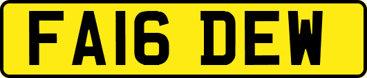 FA16DEW