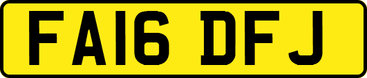 FA16DFJ