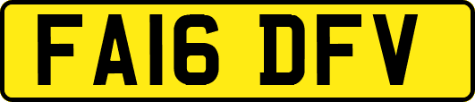FA16DFV